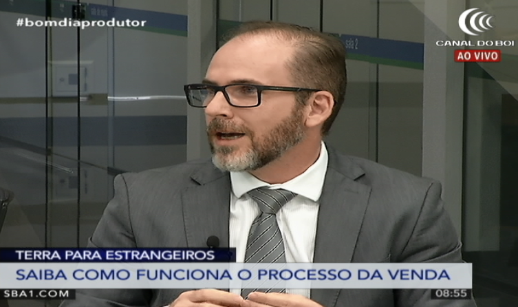 Advogado explica PL que permite venda de terras a estrangeiros
