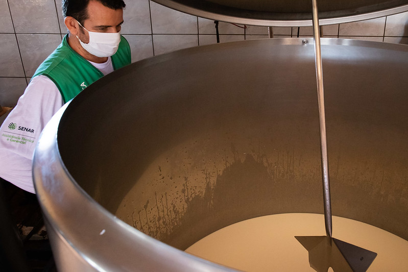 Preço do leite pago ao produtor registra queda de 2,2% em outubro