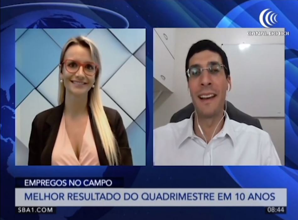 Emprego no campo tem melhor resultado do quadrimestre em 10 anos