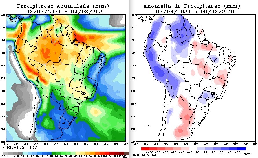 Frente fria muda o tempo em estados do Sudeste nesta quarta