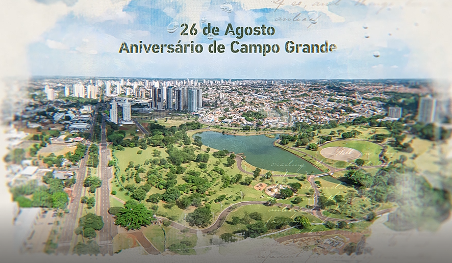 Campo Grande completa 122 anos. Veja homenagem do Canal do Boi 