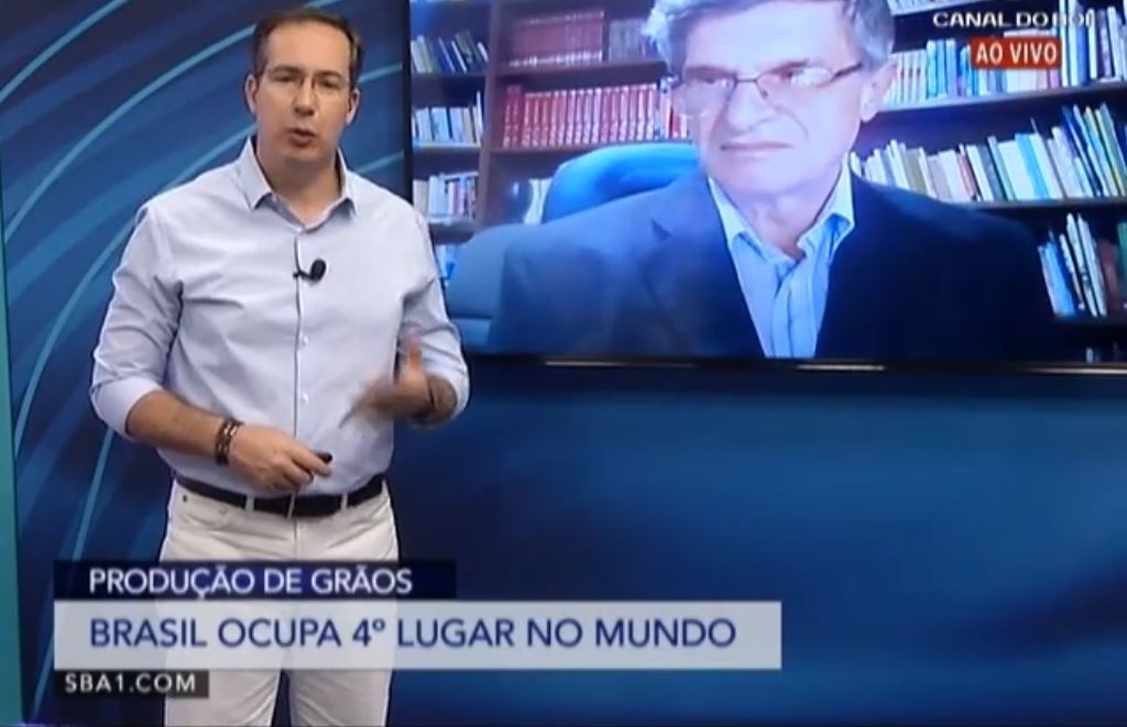 Pesquisador da Embrapa comenta estudo que aponta Brasil como 4º maior produtor de grãos