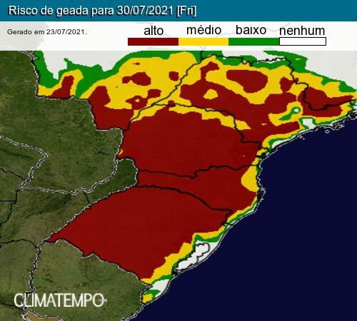 Faz frio? Chove? Saiba como ficará o tempo nesta terça-feira