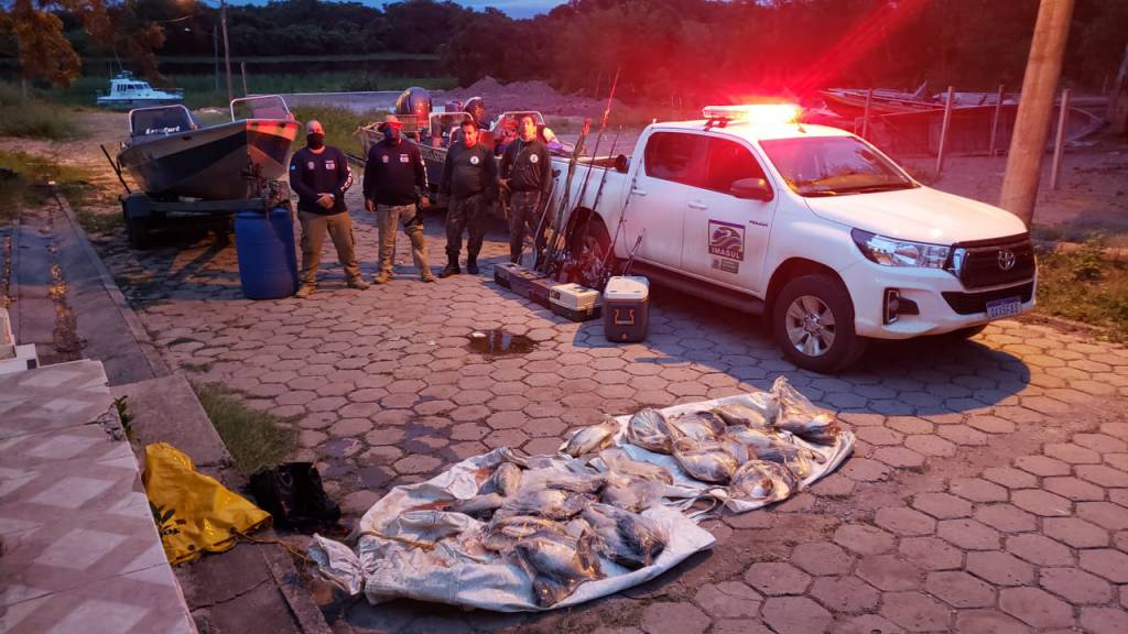 Operação em MS apreende pescado retirado de forma irregular dos rios