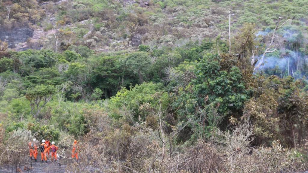 Chapada da Diamantina registra novo foco de incêndio