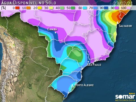 Frente fria, umidade, chuvas. Veja a previsão do tempo para todo o país